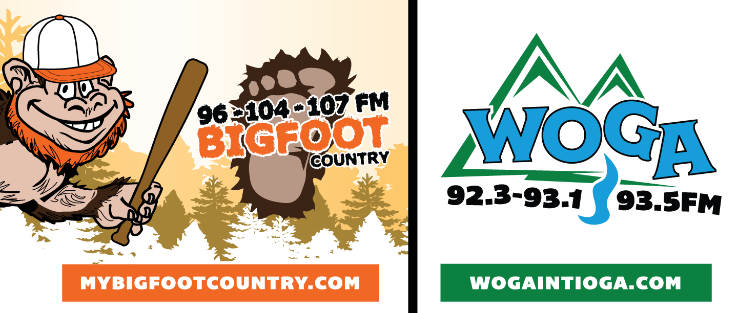 Bigfoot country and WOGA stations